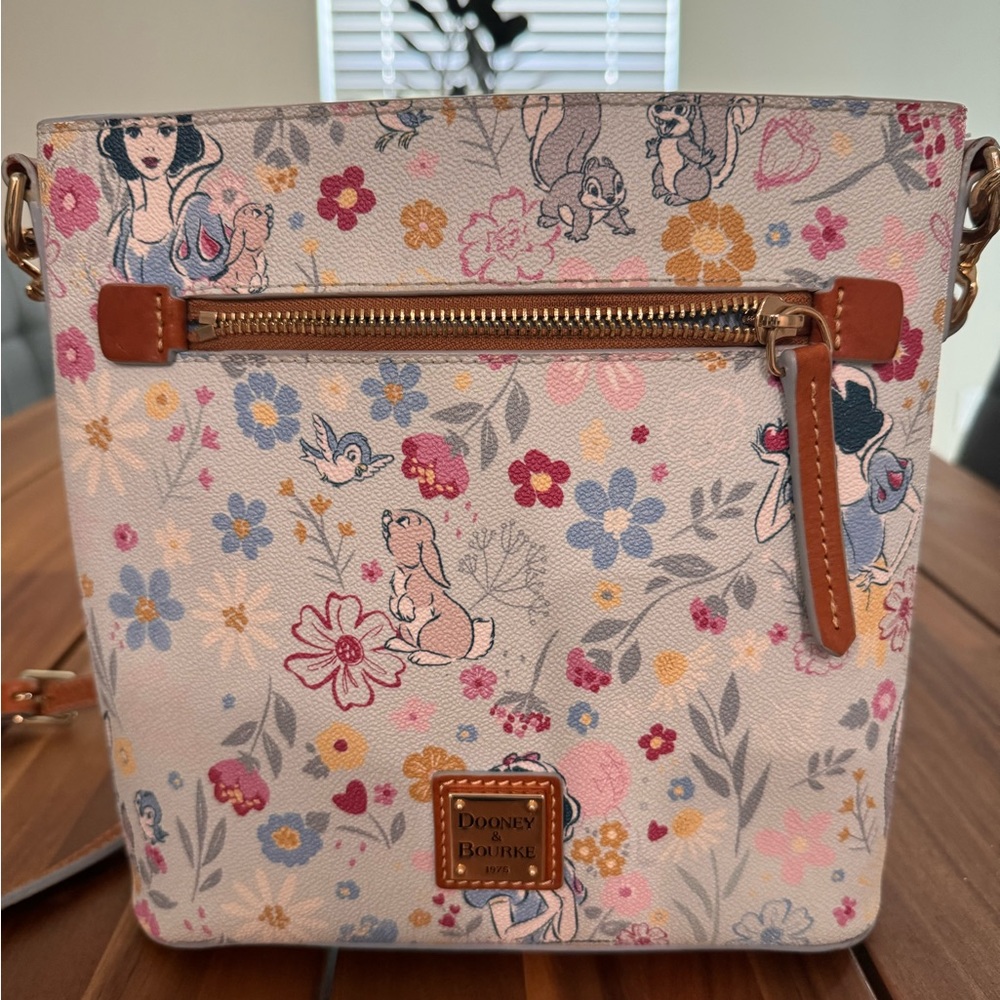 Disney Show white Dooney & Burke crossbody